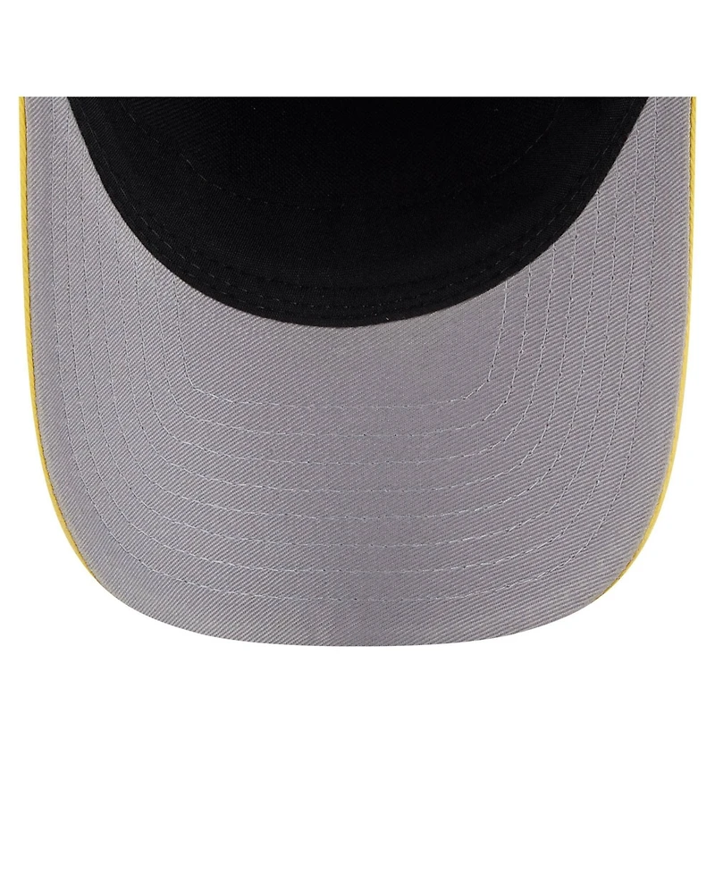 New Era Men's Royal/Gold Seattle Mariners Felt M-Crown 9FORTY Adjustable Hat