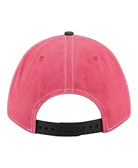 New Era Men's Red/Black Cincinnati Reds Felt M-Crown 9FORTY Adjustable Hat