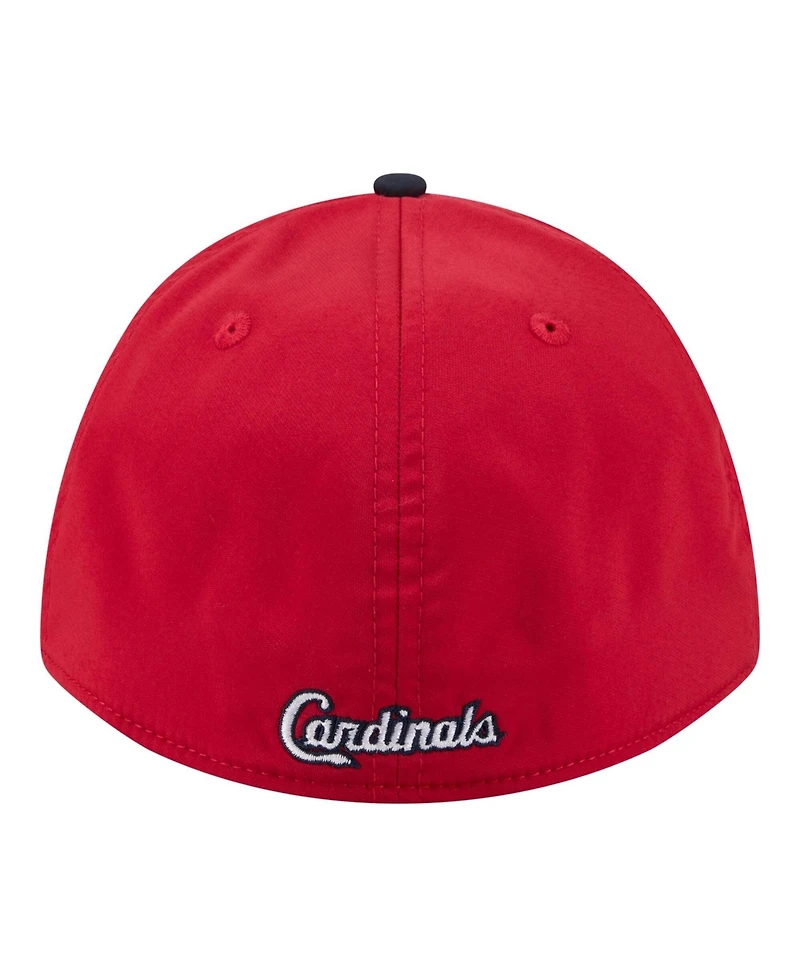 New Era Men's Red/Navy St. Louis Cardinals Rope M-Crown A-Frame 39THIRTY Flex Hat