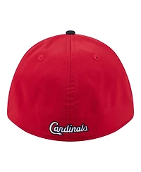 New Era Men's Red/Navy St. Louis Cardinals Rope M-Crown A-Frame 39THIRTY Flex Hat