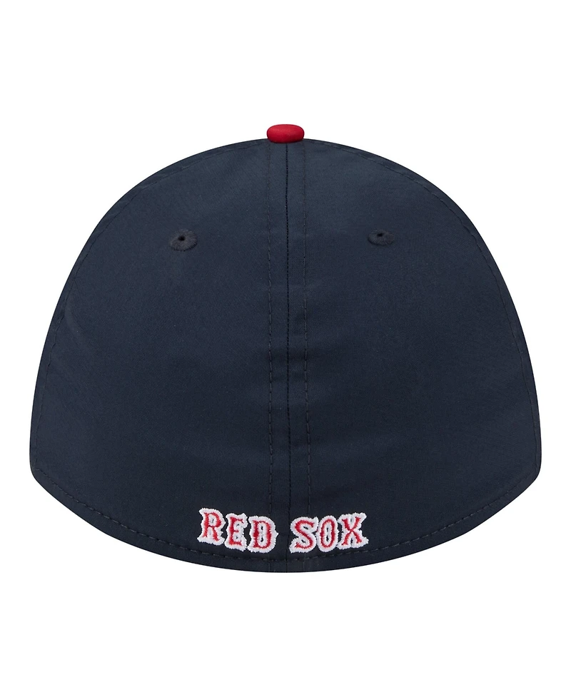 New Era Men's Navy/Red Boston Red Sox Rope M-Crown A-Frame 39THIRTY Flex Hat