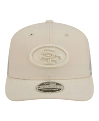 New Era Men's Cream San Francisco 49ers Color Pack 9SEVENTY Adjustable Hat