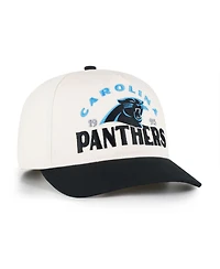 47 Brand Men's Natural Carolina Panthers Arcitext Hitch Adjustable Hat