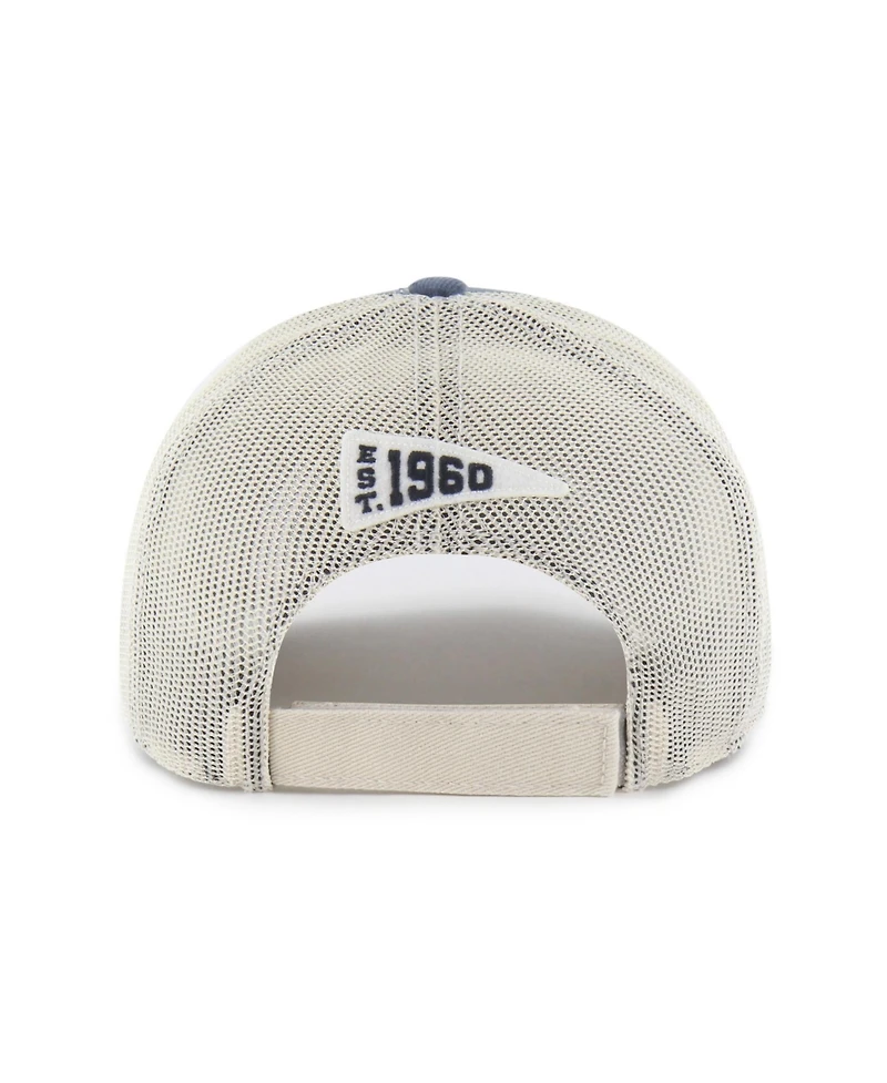 '47 Brand Men's Navy Denver Broncos Egremont Well-Worn Adjustable Trucker Hat