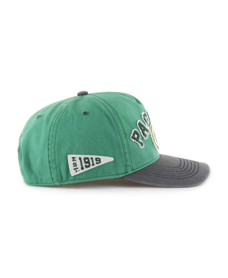 47 Brand Men's Green Bay Packers Calderwood Well Worn Hitch Adjustable Hat
