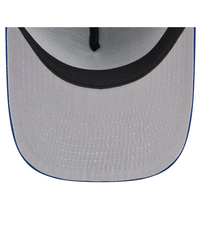 New Era Big Boys and Girls Royal New York Mets Logo Fade A-Frame 9FIFTY Snapback Hat