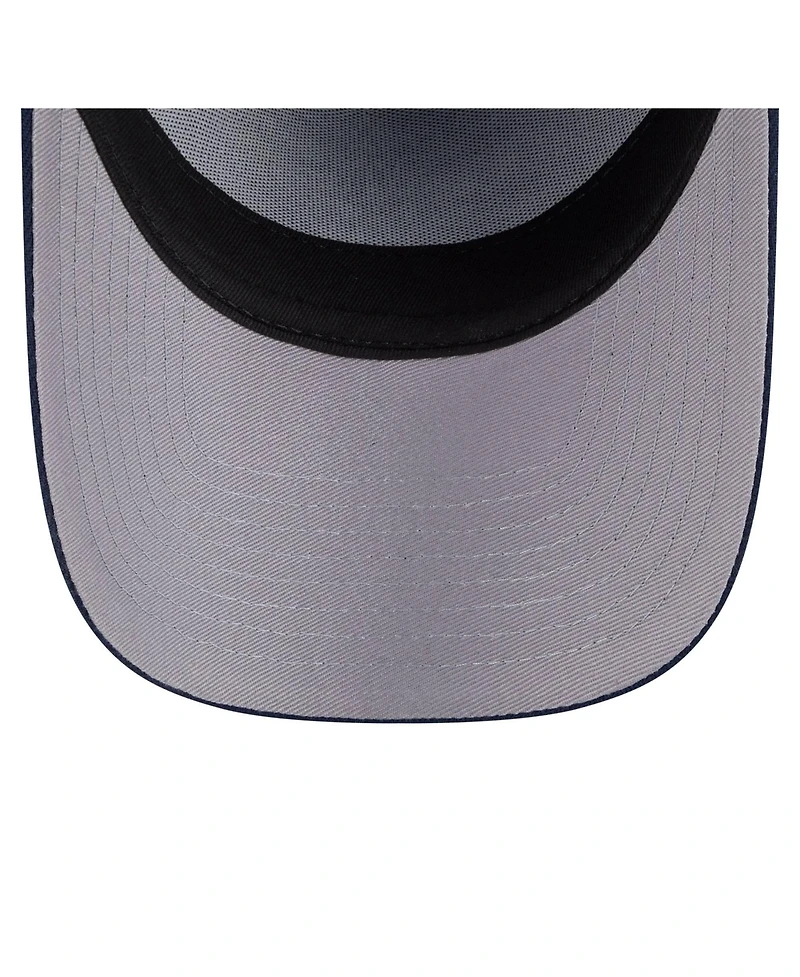 New Era Men's Navy Dallas Cowboys A-Frame 59FORTY Fitted Hat