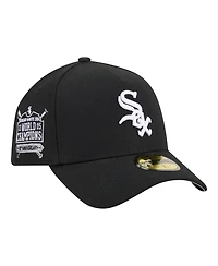 New Era Men's Black Chicago White Sox A-Frame 59FORTY Fitted Hat