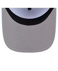 New Era Men's Light Blue Chicago White Sox Deep Water Pre-Curved 9FIFTY A-Frame Snapback Hat