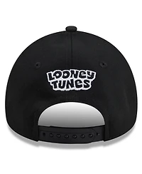 New Era Big Boys and Girls Black San Francisco Giants Looney Tunes A-Frame 9FORTY Adjustable Hat