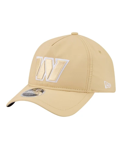 New Era Men's Tan Washington Commanders Apex 9FORTY Adjustable Hat