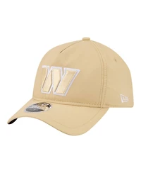 New Era Men's Tan Washington Commanders Apex 9FORTY Adjustable Hat