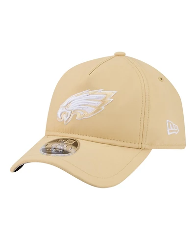 New Era Men's Tan Philadelphia Eagles Apex 9FORTY Adjustable Hat