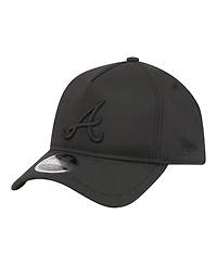 New Era Men's Black Atlanta Braves Injection Apex 9FORTY Adjustable Hat