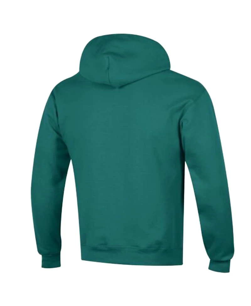 Champion Men's Midnight Green Philadelphia Eagles Power blend Arch over Logo Hoodie
