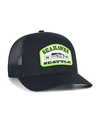 47 Brand Men's College Navy Seattle Seahawks Roadway Adjustable Trucker Hat