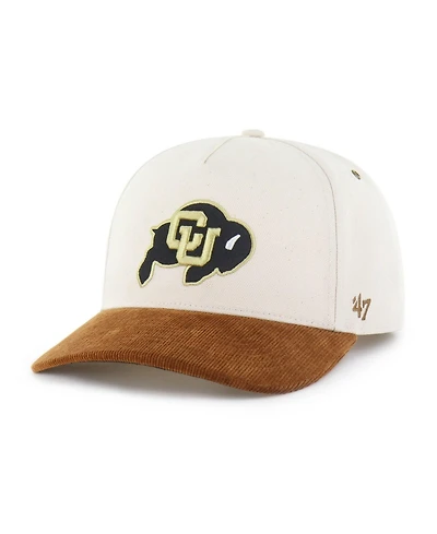 Carhartt x '47 Brand Men's Natural/Brown Colorado Buffaloes Undyed Relaxed Hitch Adjustable Hat