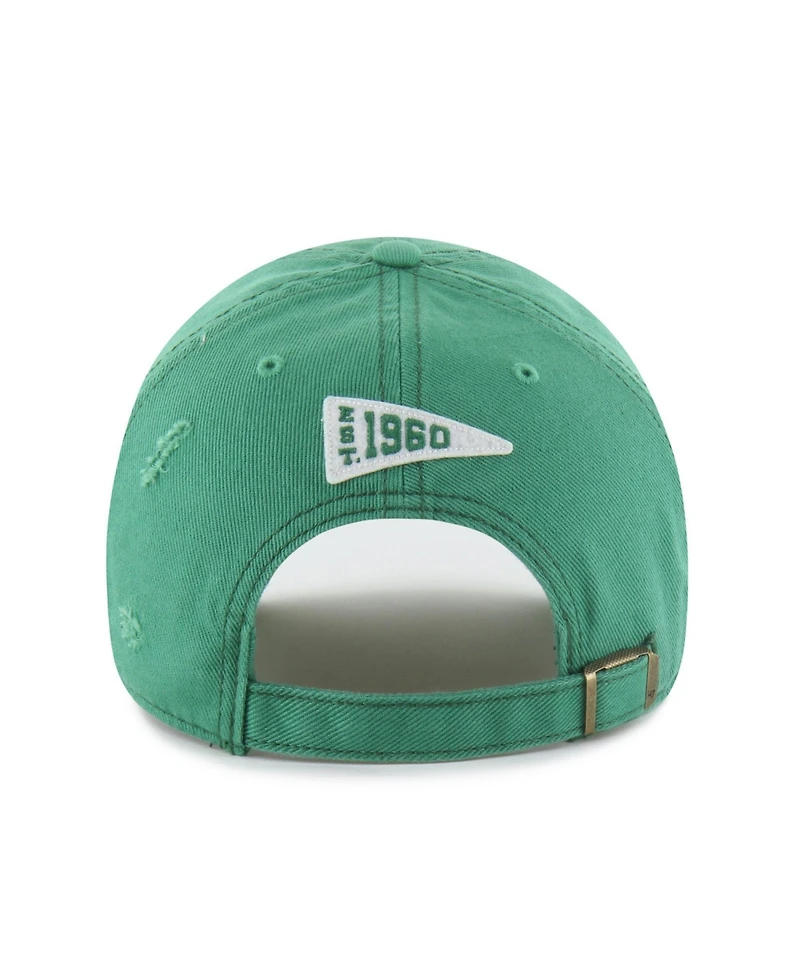 '47 Brand Men's Green New York Jets Seymoore Clean Up Adjustable Hat
