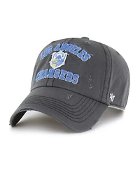 '47 Brand Men's Charcoal Los Angeles Chargers Seymoore Clean Up Adjustable Hat