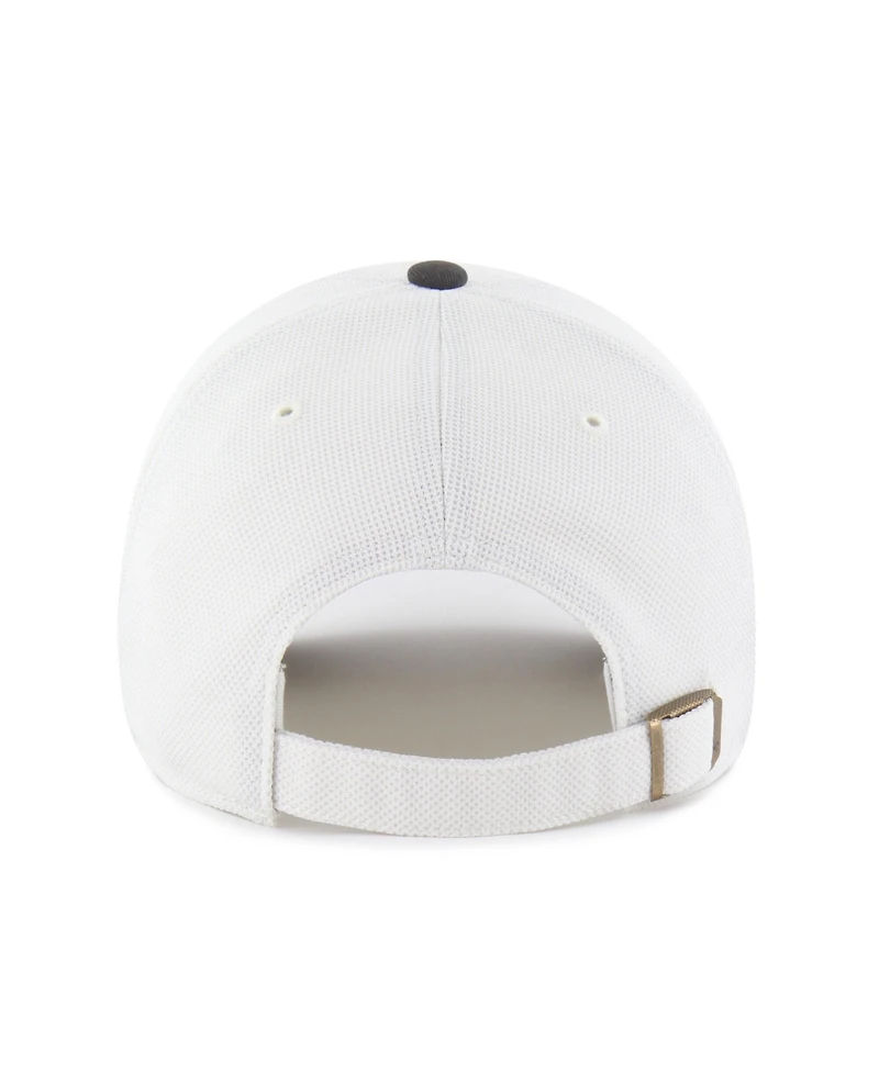 47 Brand Men's Cream/Pewter Tampa Bay Buccaneers Pique Patch Clean Up Adjustable Hat