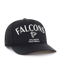 47 Brand Men's Black Atlanta Falcons Modernia Hitch Adjustable Hat