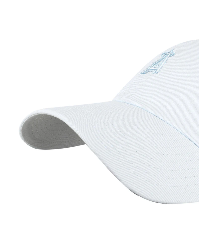 '47 Brand Men's and Women's Light Blue Los Angeles Angels Pastel Clean Up Adjustable Hat