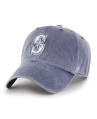 '47 Brand Men's Navy Seattle Mariners Pigment Clean Up Adjustable Hat