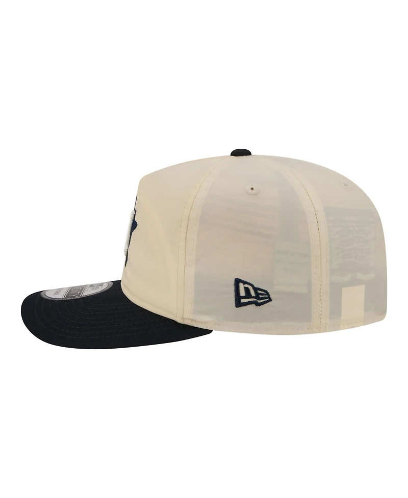 New Era Men's Cream/Navy Houston Astros Everyday 19TWENTY Adjustable Hat