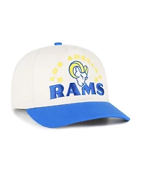47 Brand Men's Natural Los Angeles Rams Arcitext Hitch Adjustable Hat