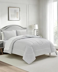 Macy's Colton Geo Reversible Microfiber 3-piece Comforter Set