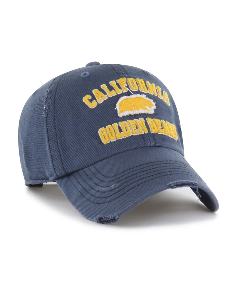 47 Brand Men's and Women's Navy Cal Bears Well-Worn Seymore Clean Up Adjustable Hat