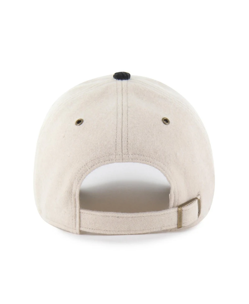 47 Brand Women's Natural/Black Arizona Cardinals Rope Script Clean Up Adjustable Hat
