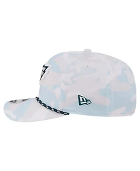 New Era Men's White Philadelphia Eagles Camo Rope 9SEVENTY Adjustable Hat