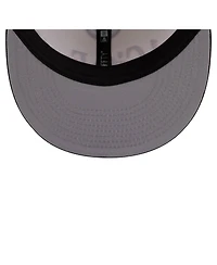 New Era Men's Cream Pittsburgh Steelers Oversized Slogan 9FIFTY Snapback Hat