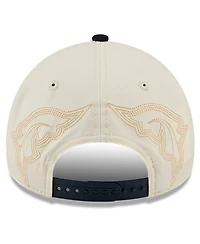 New Era Men's Stone Minnesota Twins Western Stitch 9FORTY A-Frame Adjustable Hat