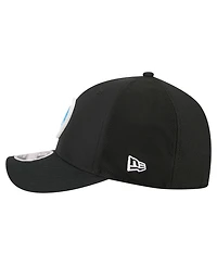 New Era Men's Black Detroit Lions Floral 9FORTY M-Crown Trucker Adjustable Hat