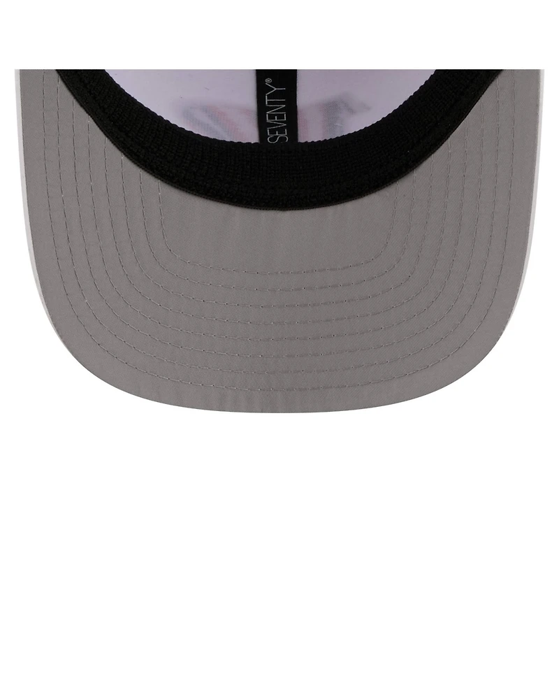 New Era Men's White Cincinnati Bengals Name Plate 9SEVENTY Adjustable Hat