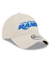 New Era Men's Bone Los Angeles Rams 9TWENTY Adjustable Hat