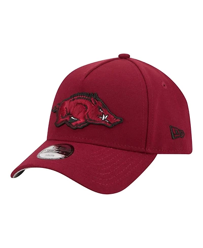 New Era Big Boys and Girls Cardinal Arkansas Razorbacks 9FORTY A-Frame Adjustable Hat