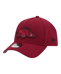New Era Big Boys and Girls Cardinal Arkansas Razorbacks 9FORTY A-Frame Adjustable Hat
