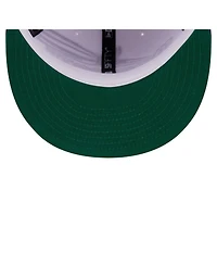 New Era Men's White/Purple Minnesota Vikings Retro Swoop 59FIFTY Fitted Hat