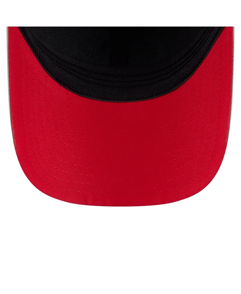 New Era Men's Gray San Francisco 49ers Perforated 39THIRTY M-Crown Flex Hat