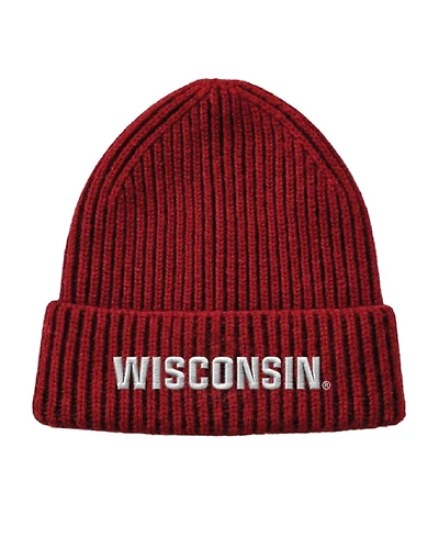 Under Armour Men's and Women's Red Wisconsin Badgers 2026 Lambeau Field Collection Knit Cuffed Beanie Hat