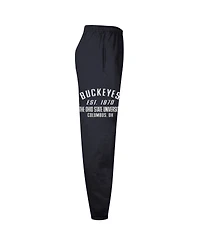 Champion Men's Black Ohio State Buckeyes Power blend Banded Fleece Sweatpants