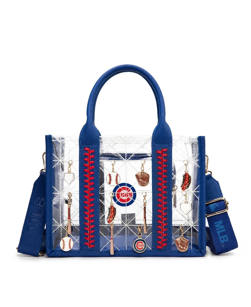 Montana West Chicago Cubs Charmed Whipstitch Tote