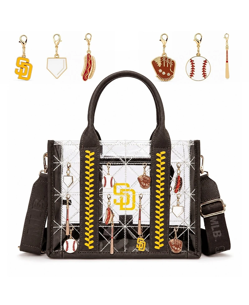 Montana West San Diego Padres Charmed Whipstitch Tote