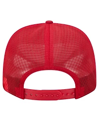 New Era Men's Scarlet San Francisco 49ers Micro Badge 9SEVENTY Adjustable Hat