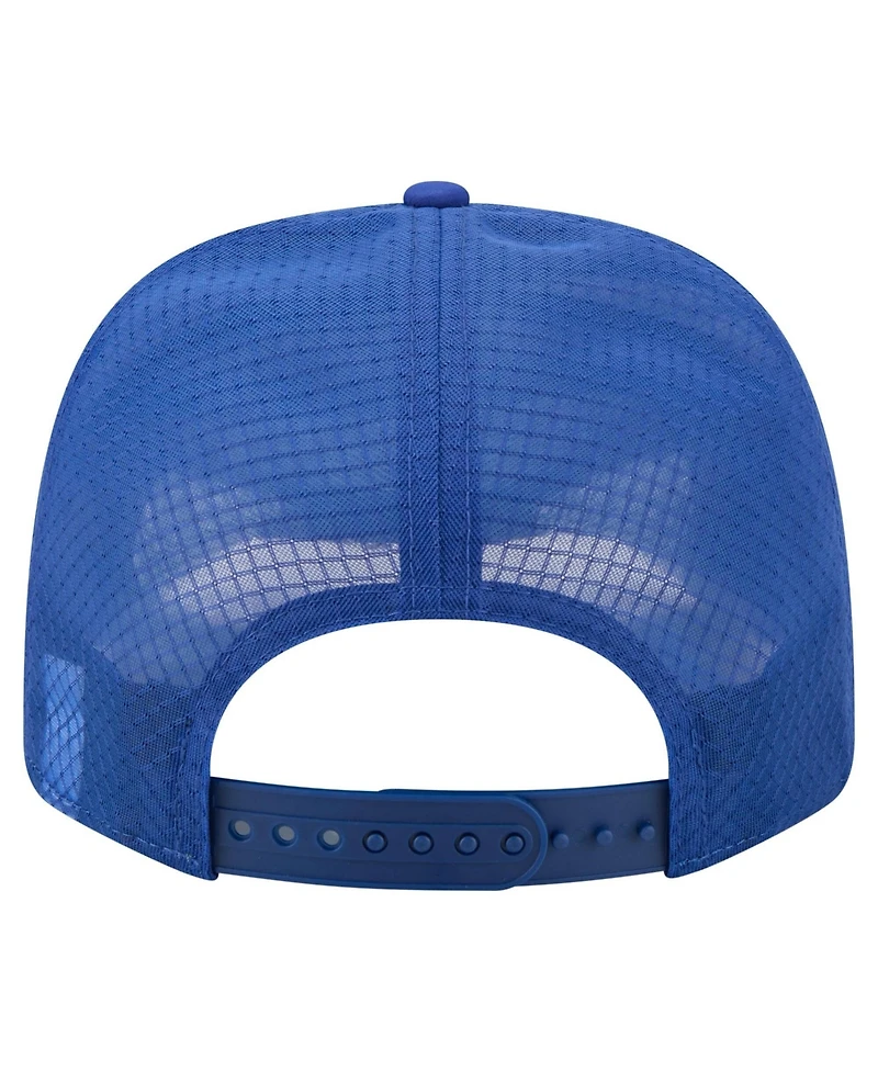 New Era Men's Royal New York Giants Micro Badge 9SEVENTY Adjustable Hat
