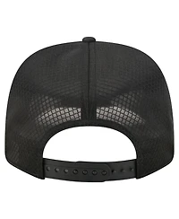 New Era Men's Black Las Vegas Raiders Micro Badge 9SEVENTY Adjustable Hat