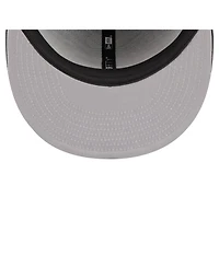 New Era Men's Black New Orleans Saints Core Team Script 9FIFTY Snapback Hat